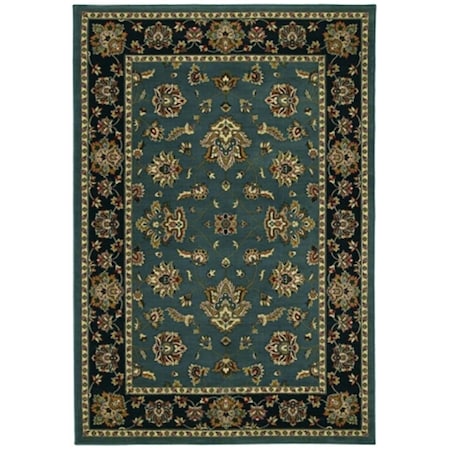 Sphinx By Oriental Weavers Area Rugs, Ariana 623H3 8X11 Rectangle - Blue/ Black-Polypropylene A623H3240330ST